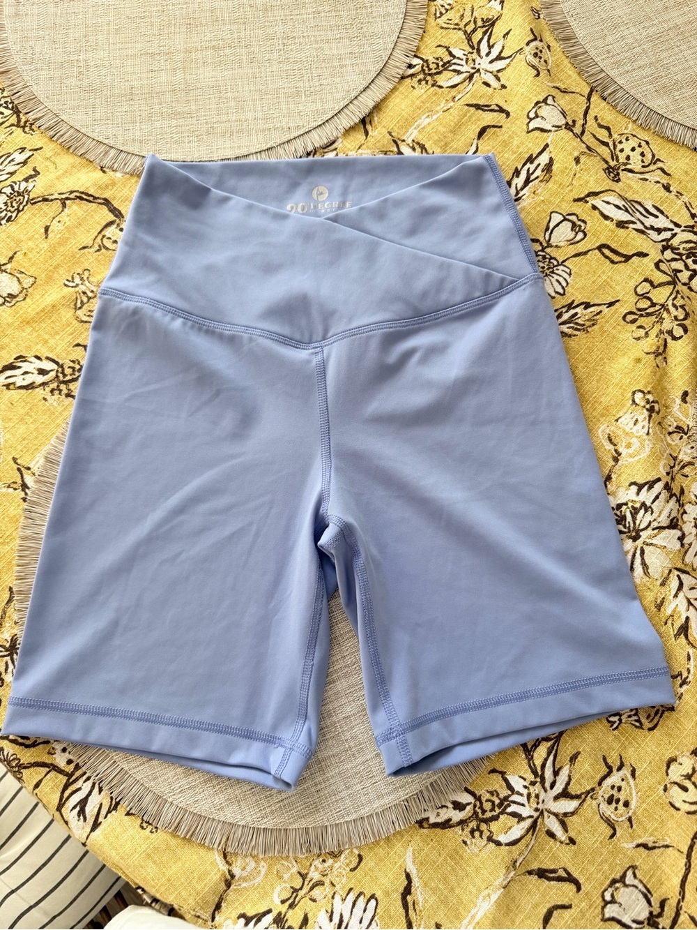 Reflex Lilac High-Rise V-Waist Bike Shorts